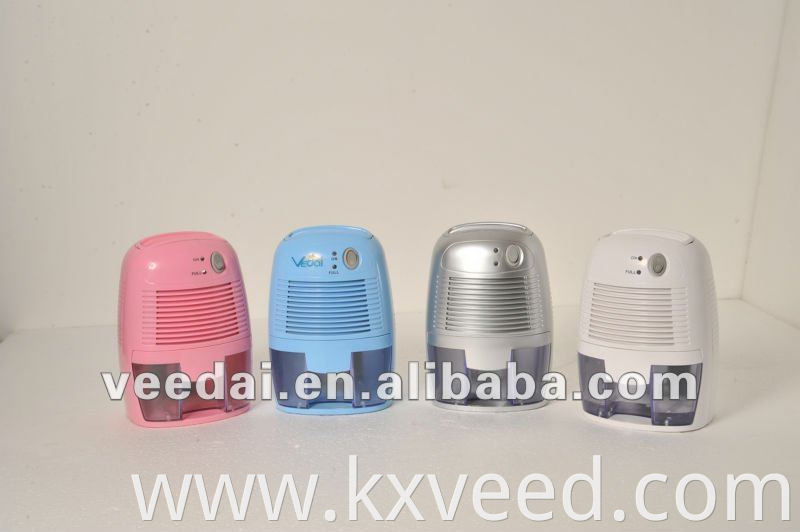 Mini dehumidifier air drying home dehumidifier with 500ml water tank